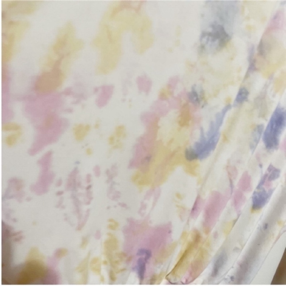 Young Fabulous & Broke Juliette sweatshirt white purple tie dye oversized - Picture 3 of 9
